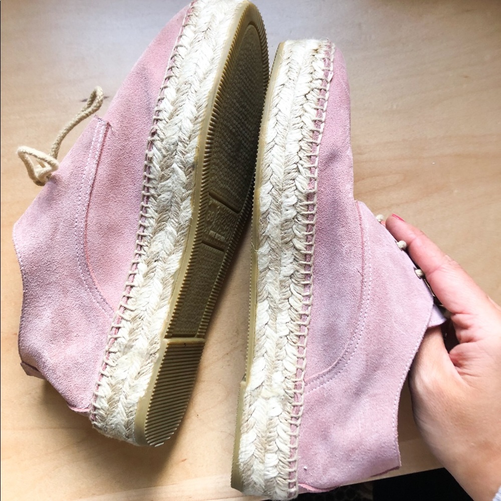 Anthropologie Espadrille Platform Sneakers
